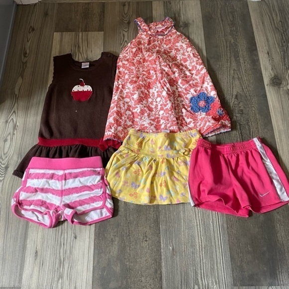 Gymboree 3T Girls Dress and Short Bundle - Picture 1 of 7